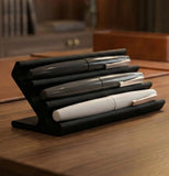 H7 Haven Minimalist Desk Pen Holder Stand for Office & Home | 3Slot Desktop Organizer for Pens, Stylus & Markers | Modern Matte