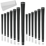 Karma Revolution Black Jumbo Golf Grips, 13 Pack with 13 Golf Grip Tape Strips