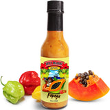 Spicy Delight Aruba Habanero Papaya Hot Sauce - Ultra Spicy Gourmet Caribbean Sweet Hot Sauce with Real Fruit & Peppers for Taco
