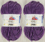 Himalaya Dolphin Baby Yarn Knitting Yarn 2 Skeins 264 Yards 2x100gram Super Bulky Baby Blanket Yarn (80340)