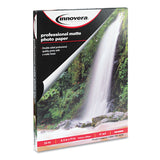 Innovera Heavyweight Photo Paper, Matte, 81/2 x 11 Inches, 50 Sheets/Pack (99650)