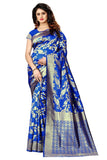 Sugathari Womens Banarasi Saree Pure Kanjivaram Silk Saree Soft new ladies 2023 Design Wear Sarees Latest Cotton Party Sari coll
