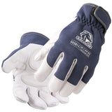 Black Stallion (GX5015 ARC-Rated Mechanics Glove, Premium Grain Goatskin Leather Palm, Flame Resistant Cotton Back & Fleece Lini