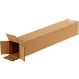 TAPE LOGIC 4x4x24 Tall Corrugated Boxes, Tall, 4L x 4W x 24H, Pack of 25 | Shipping, Packaging, Moving, Storage Box for Home or