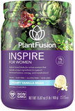 PlantFusion Inspire Plant Protein Powder for Women - Low Carb Protein Powder for Lean Muscle Support - Keto, Gluten Free, Soy Fr
