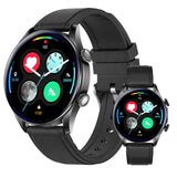 BooaBei Smart Watch for Men Women,1.39 Round Smartwatch (Answer/Make Call), Blood Pressure/Heart Rate/Pedometer/Blood Oxygen/Sle