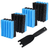 4 Pcs Sponge + 1 Scraper Kit 12207, Compatible with George Foreman Grills