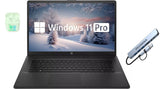 HP 17.3 Business Laptop Computer, 10-Core Intel Core i5, Windows 11 Pro Laptop with Microsoft Office Lifetime Suite, PLUSERA Ear