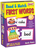 Smart Read & Match First Words Puzzle for Children 4 Years+ | 28 TwoPiece SelfCorrecting Sets | Identify Pictures & Match Sigh