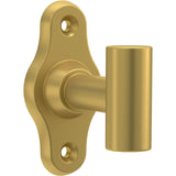 FRANKLIN BRASS Calloway (1-Pack) Towel Hooks Satin Gold Single Bathroom Hooks Wall Mounted for Robes & Towels Hand Towel Hook Ho