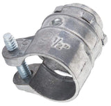 Halex Inch Flexible Metal Conduit (FMC) Squeeze Connectors 04207B 25 Per Pack