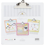 DOODLEBUG 4924 Clipart Monochromatic Clipboard, 5.08 x 34.92 x 34.92 cm, Multicolor