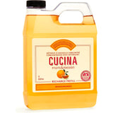 Cucina Sanguinelli Orange and Fennel Concentrated Dishwashing Detergent Refill 33.8 Fluid Ounces