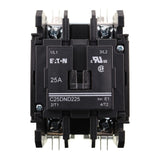 EATON C25DND225A Definite Purpose Contactor, 2Pole, 110120V