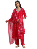 Libas Women'S Cotton Blend Kurta Set (400397