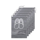 Astoria 10 Pcs Shoe Bag For Storage Shoes For Men And Women Travel Essentials Shoe Cover And Shoe Bags Pouches Transparent Shoe