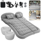 ISWEES Car Bed SUV Air Mattress, Car Air Mattress with Home Power Adapter, Electric Pump, 2 Inflatable Pillows and 2 Footrests f