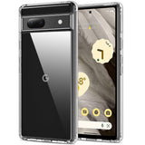 HOOMIL for Google Pixel 7 Case, Non-Yellowing, Drop Protection, Anti-Scratch, Transparent Hard Back Phone Cover - Crystal Clear