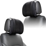 Mikanix Car Headrest Pillow | Polyfill Fiber Cotton Neck/Head Support Cushion | Ergonomic Travel Headrest | Comfortable Car Seat