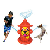 BigMouth Inc. Inflatable Fire Hydrant Water Sprinkler, Water Sprayer for The Backyard, Outdoor Summer Water Games for Dogs, Pupp