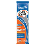 OdorEaters Blue Unisex Shoe Insoles, Control Odor and Wetness
