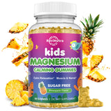 Kids Magnesium Gummies, Magnesium Glycinate, L-Threonate Gummies for Kids & Adults with L-Theanine, Chamomile, Licorice, Vitamin