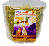 Birds LOVE All Natural Garden Blend Bird Food for Medium Birds - Cockatiels, Green Cheek Conures, Ringneck Parakeets and Small Q