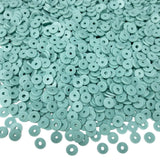 5000pcs Bluish Green Clay Beads Polymer Clay Heishi Flat Round Spacer Beads for Bracelets Earring Necklace Making DIY Handmade C