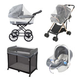 Baby Mosquito Net for Stroller, Perfect Bug Net for Strollers, Bassinets, Cradles, Playards, Pack N Plays and Portable Mini Crib