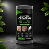 ambdded Microfiber Cleaning Cloth Roll 25x25 cm | Cleaning Cloth Roll, 20 Reusable Microfiber Cleaning Cloth Sheets | Cleaning C