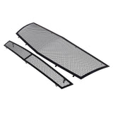 APS Compatible with Cadillac CTS 2008-2013 & 11-14 CTS Coupe Main Upper Lower Bumper Stainless Steel Black Mesh Front Grill Gril
