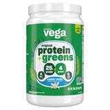 Vega Protein and Greens Protein Powder, Vanilla - 20g Plant Based Protein Plus Veggies, Vegan, Non GMO, Pea Protein for Women an