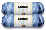 Simply Soft Ombres YarnSaturday Blue Jeans