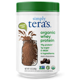 Simply tera's Organic Whey Protein Powder - Grass Fed Whey Protein Powder Without Artificial Sweeteners, Organic Whey Protein, C
