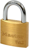 Master Lock V Line 40mm Key Type 3231 Brass Padlock Keyed Alike