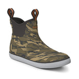 HUK Men's Rogue Wave Shoe, High-Performance Fishing & Deck Boot Rain, Camo-Mossy Oak Bottomland, 12