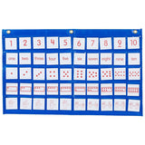 Didax DD-211773 Number Path Pocket Chart with Cards, Grade: 7 to Kindergarten (Pack of 51)