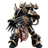 BEERISE JOYTOY 1/18 Action Figures - Warhammer 40,000 Chaos Space Marines Black Legion Chosen with Lightning Claws - 5,Classic C