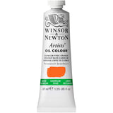 Winsor & Newton Artists' Oil Color, 37ml (1.25 oz) Tube, Cadmium-Free Orange
