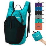 Ocbabe 25L Small Packable Lightweight Backpack Hiking Daypack Water Resistant Foldable Outdoor Camping Travel Bag for Men Women
