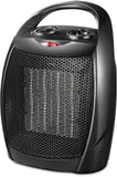 Kismile Small Space Heater for Indoor Use, Electric Ceramic Space Heater, Portable Heaters Fan for Office and Bedroom with Adjus