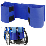DOERDO Wheelchair Leg Rest Seatbelt Restraining Strap Footrest Restraint Prevent Falls and Slipping, Adjustable Legs Security Be