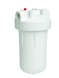 EcoPure EPWO4 Universal Large Capacity Whole Water Filter HousingNSF CertifiedPremium Filtration SystemBuilt to Last, White