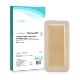 MedVanceTM Silicone Bordered Silicone Adhesive Foam Dressing Size 4AX8A (24x 64 Pad) Box of 5 dressingsA