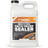 MasonryDefender Low Gloss Patio Paver Sealer, 2.5 gal Clear WaterBased Sealant for Natural Stone Surfaces