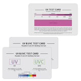 SaiTech IT | UV & UVC Test Card & UV Intensity Test Card | 3-in-1 UV Test Card | UVA & UVC Light Identifying Card | UV Bulb & LE