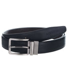 Markques Verna Black Brown Reversible Vegan Leather Belt (Vr110102R)