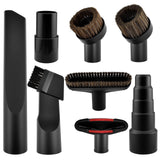 BaYiToo 8Pcs Horse Hair Vacuum Brush Set, Universal Vacuum Attachments
