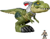 Fisher-Price Imaginext Jurassic World Dinosaur Toy Mega Mouth T. Rex Figure Set For Pretend Play Preschool Kids Ages 3+ Years