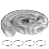 PVC Dust Collection Hose 6 x 10', Puncture Resistant 6 Inch Dust Collector Hose for Shop Vacuum,Woodworking Dust Collection Syst
